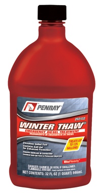 Добавка за дизел Penray Winter Thaw Emergency Diesel Fuel Treatment, 946 ml.