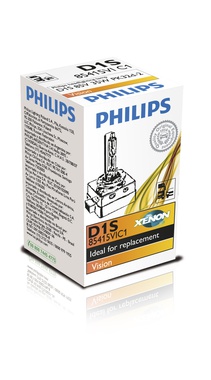Автолампи, D1S 85V 35W P32D-2, Philips Vision