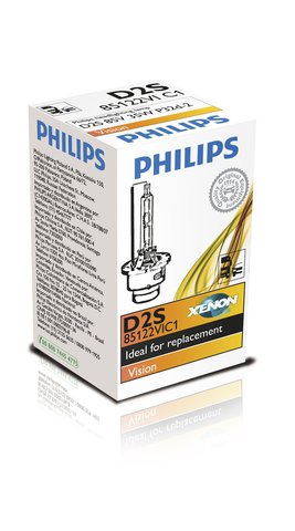 Автолампи, D2S 85V 35W P32D-2, Philips Vision