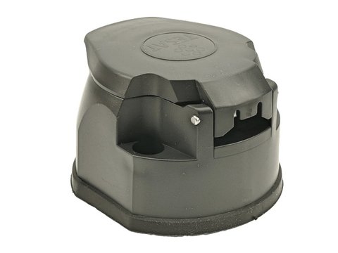 Plastic socket 7 pin 12V-12N with rubber cover