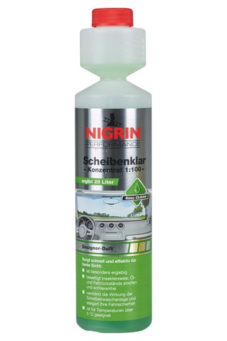 Течност за чистачки, лятна - 250 мл, NIGRIN