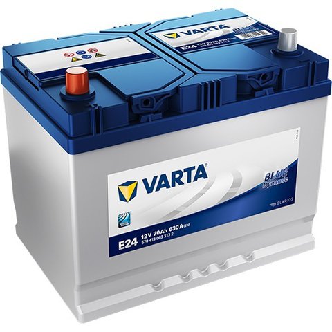 Акумулатор VARTA Blue Dynamic 70Ач, 630А(EN) 261x173x225