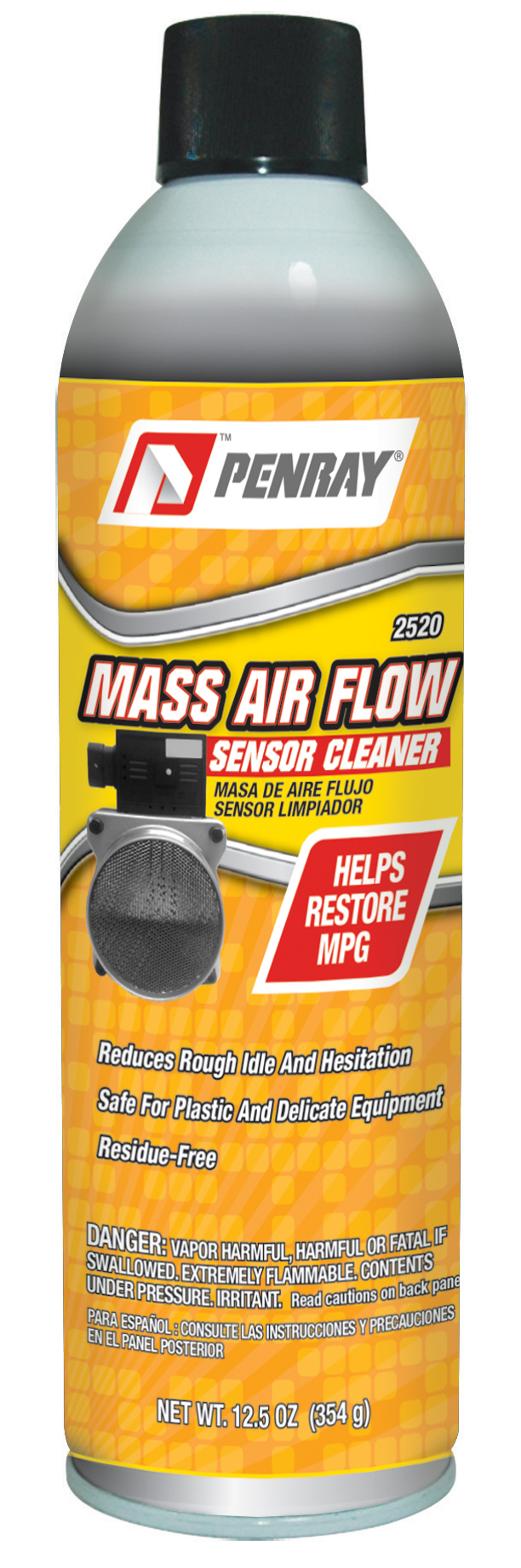 Спрей за почистване на дебитомери Penray Mass Air Flow Sensor Cleaner, 370 ml.