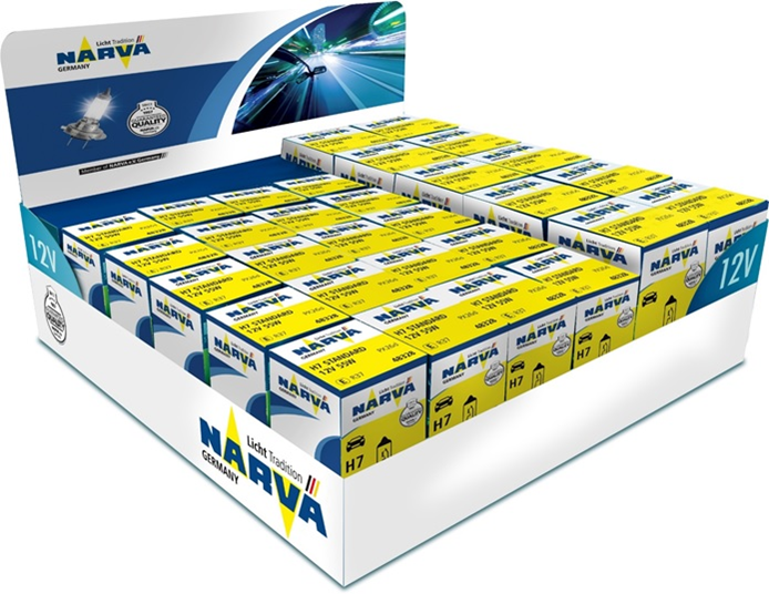 NARVA Counter Display 12V, H7 & H4