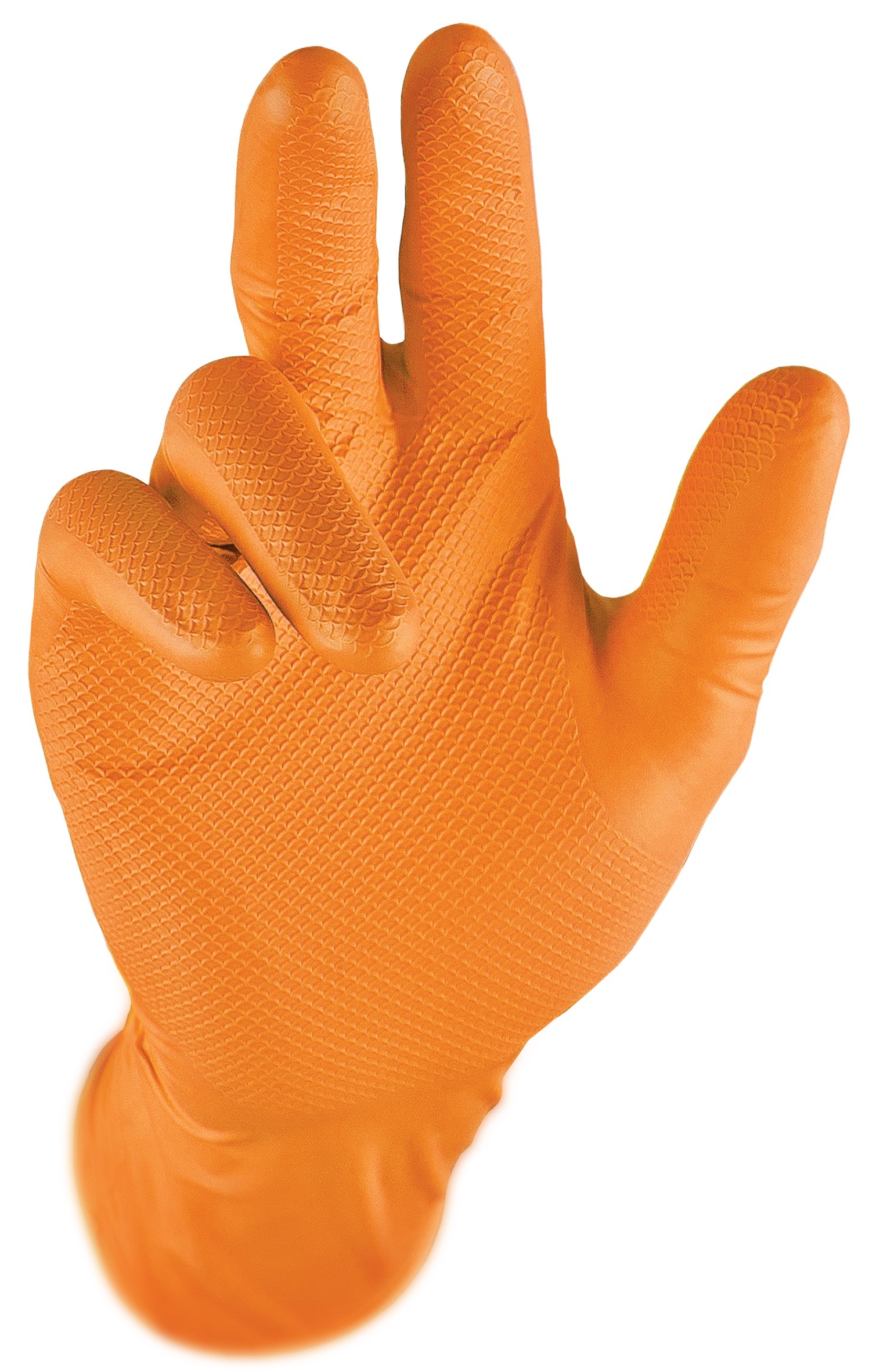 Работни ръкавици Grippaz Orange L кутия 50 бр.